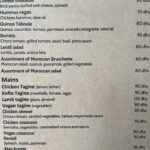 Menu Atay Cafe Marrakech August 2024 430508-990000